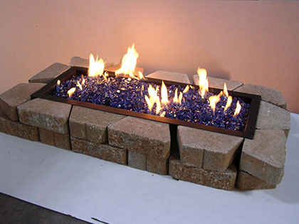 Grand Fire Pits, View 2, by Golden Blount from The Fireplace Man